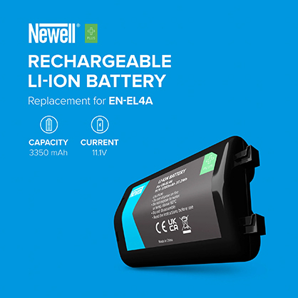 1020374_B.jpg - Newell EN-EL4/ENEL4a Battery for Nikon - Image 2