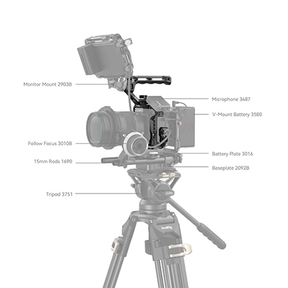 1020454_B.jpg - SmallRig Cage Kit for Panasonic LUMIX G9 II S5 II and S5 IIX - Image 2