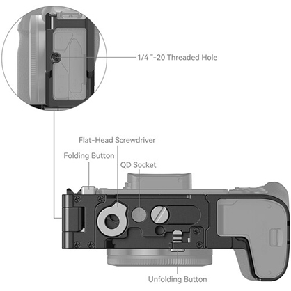 1021334_B.jpg - SmallRig Foldable L-Shape Mount Plate for Canon EOS R8 4211