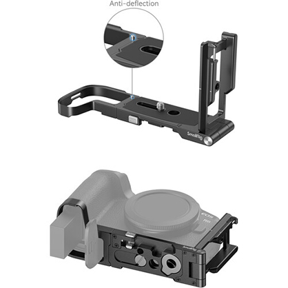 1021334_C.jpg - SmallRig Foldable L-Shape Mount Plate for Canon EOS R8 4211 - Thumbnail 3
