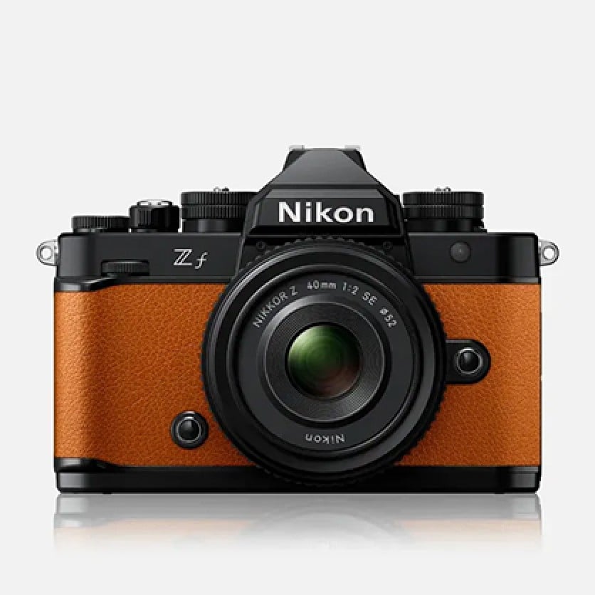 Nikon Zf with 40mm Lens Kit Sunset Orange Full Frame Mirrorless