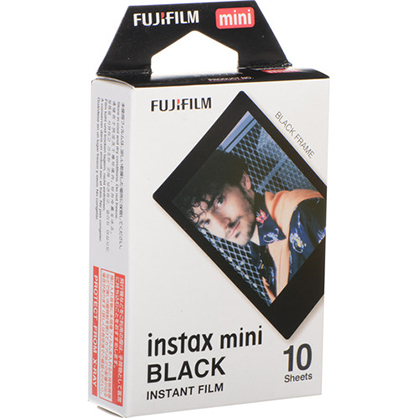 instax Mini film Black Frame 10 Sheets