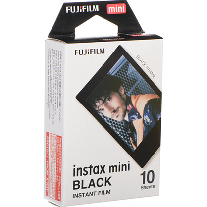 Best image for instax Mini film Black Frame 10 Sheets