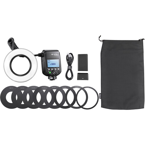 1021894_B.jpg - Godox MF-R76N TTL Macro Ring Flash for Nikon - Thumbnail 2