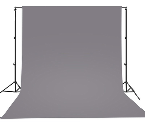 1022084_B.jpg - Krane OT-BG23 Fabric Backdrop 2x3m Grey - Image 2