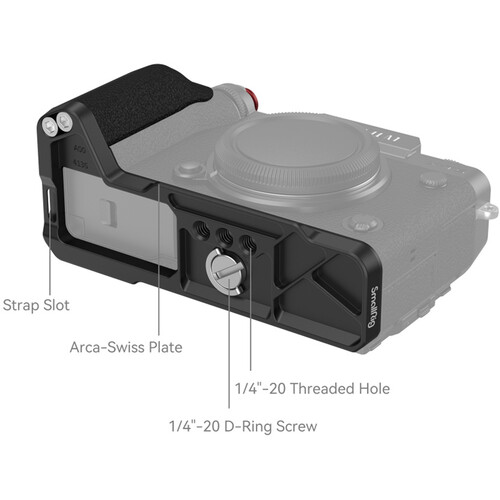 1022104_C.jpg - SmallRig L-Shape Grip for FUJIFILM X-T5 (Black) 4260 - Image 3