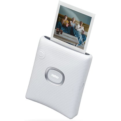 Instax Square Link Photo Printer - Ash White