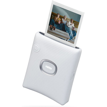 Instax Square Link Photo Printer - Ash White - Best Available Image