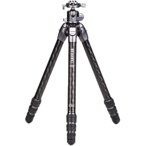 Benro Tortoise Columnless Carbon Fiber Three Series Tripod with GX35 Ball Head - Best Available Image