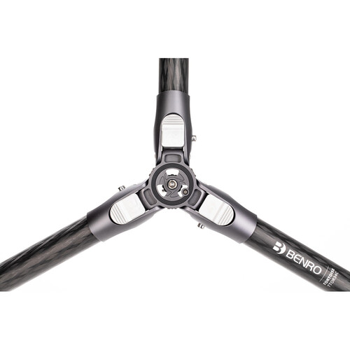 1022234_C.jpg - Benro Tortoise Columnless Carbon Fiber Three Series Tripod with GX35 Ball Head - Thumbnail 3
