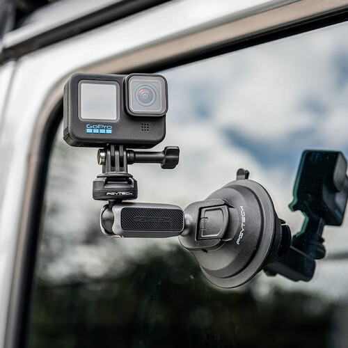 1022604_B.jpg - PGYTECH Action Camera Suction Cup Mount with CapLock Ball Head - Image 2