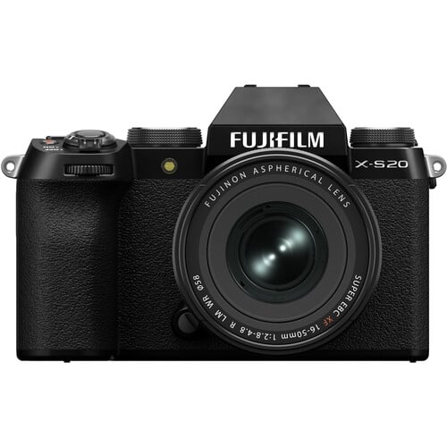 FUJIFILM X-S20 Mirrorless Camera with XF 16-50mm f/2.8-4.8 Lens (Black)