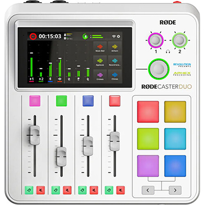 Best image for RODE RODECaster Duo Integrated Audio Production Studio (White)