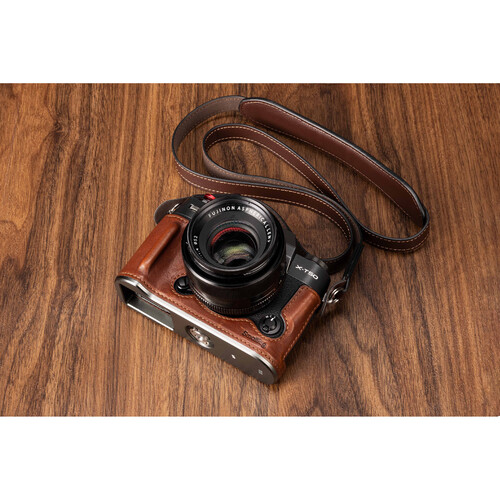 SmallRig Leather Half Case Kit for FUJIFILM X-T50 (Brown) 4710 - Best Available Image