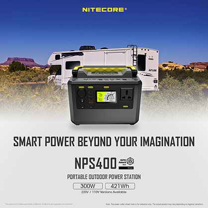 Nitecore NPS400 421Wh (10.8V, 39Ah, 117000mAh) Power Station - Best Available Image