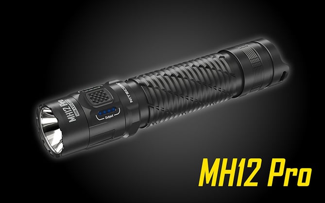 Nitecore MH12 Pro 3300 Lumen USB-C Rechargeable Flashlight