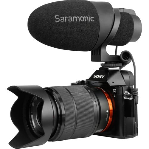 1023734_B.jpg - Saramonic CamMic Camera-Mount Shotgun Microphone - Thumbnail 2