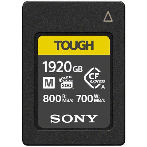 Best image for Sony 1920GB CFexpress Type A TOUGH Memory Card