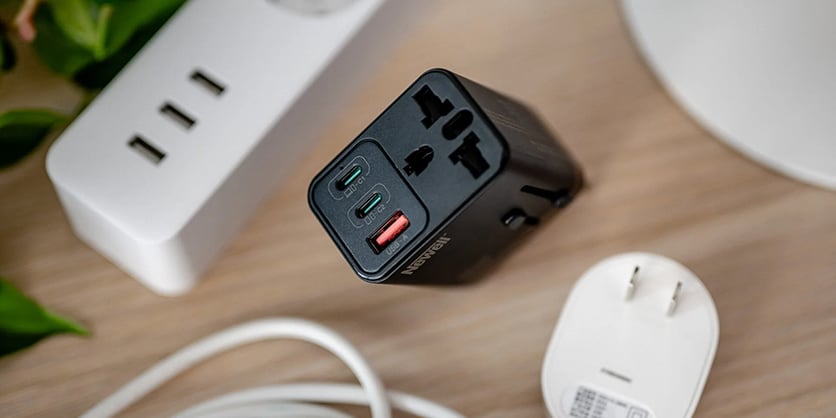 1023854_B.jpg - Newell USB travel adapter 65 W Charger USB-C Fast Charger - Thumbnail 2