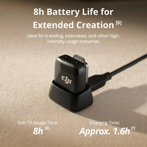 1024094_C.jpg - DJI Mic Mini Clip-On Transmitter with Built-In Microphone 2.4 GHz Infinity Black - Thumbnail 3