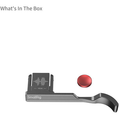 1024244_C.jpg - SmallRig Thumb Grip for FUJIFILM X-M5 (Black) 4878 - Image 3