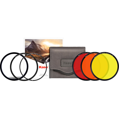 Best image for Kase Revolution Black and White 3-in-1 Filter Kit (Yellow, Orange, Red, 67mm)