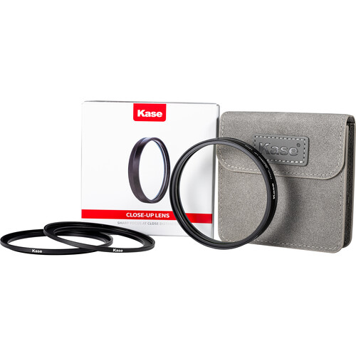 Kase Magnetic Close-Up Lens Kit 49mm (including 62-49 + 67-49mm step down rings) - Best Available Image