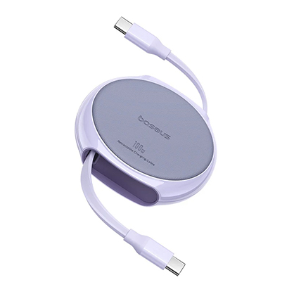 Baseus Pathfinder Series Fast Charging Data Cable Type C to Type C 100W Purple