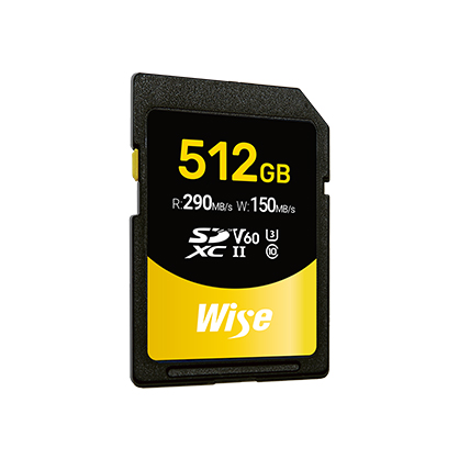1024544_A.jpg - Wise 512GB SD-S UHS-II SDXC V60 Memory Card - Image 1