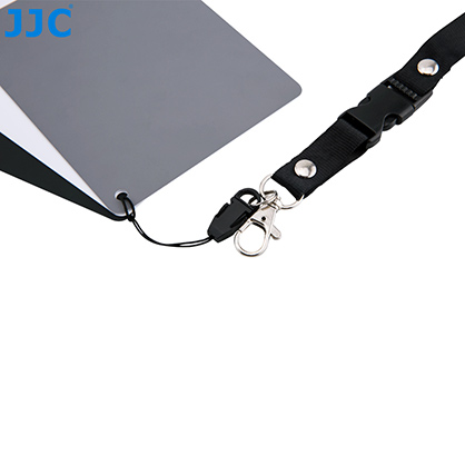 1024864_C.jpg - JJC Grey Card Set + Lanyard Black/Grey/White - Thumbnail 3