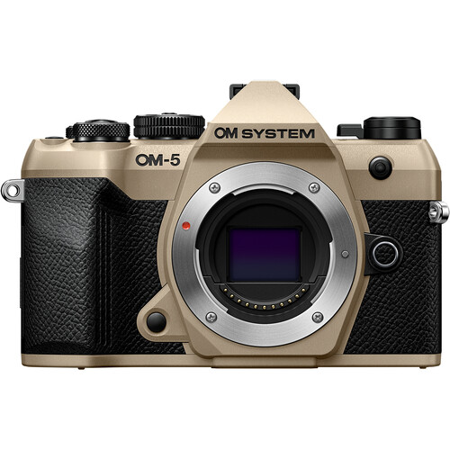 OM SYSTEM OM-5 Mark II Mirrorless Camera (Sand Beige) - Best Available Image