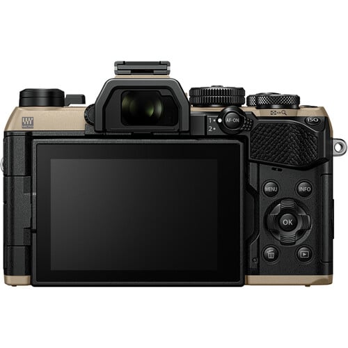 1025004_A.jpg - OM SYSTEM OM-5 Mark II Mirrorless Camera (Sand Beige) - Image 1