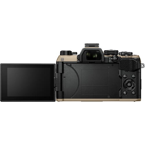 1025004_D.jpg - OM SYSTEM OM-5 Mark II Mirrorless Camera (Sand Beige) - Image 4