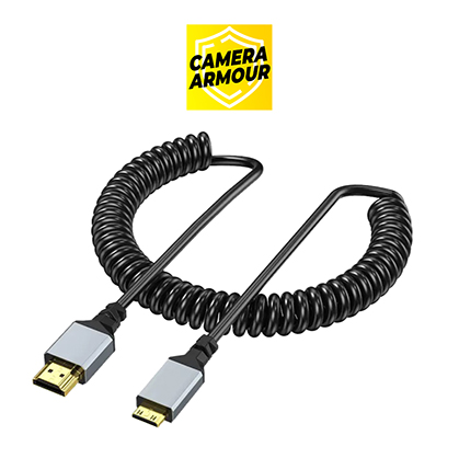 Best image for Camera Armour Coiled Mini-HDMI to HDMI Cable
