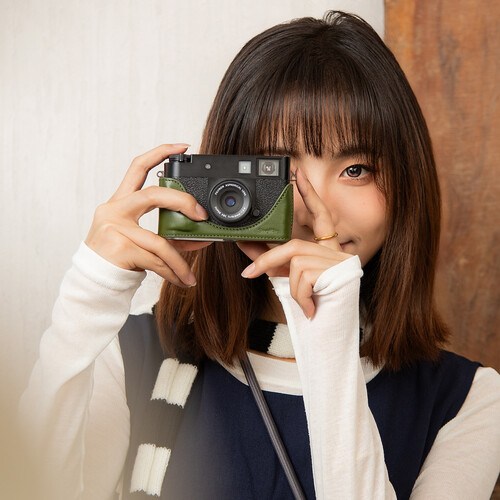 1025204_C.jpg - SmallRig Leather Camera Case for FUJIFILM X half (Green) 5220 - Image 3