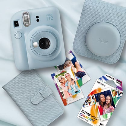 Best image for Instax mini 12 Blue Gift Pack Ltd Edition