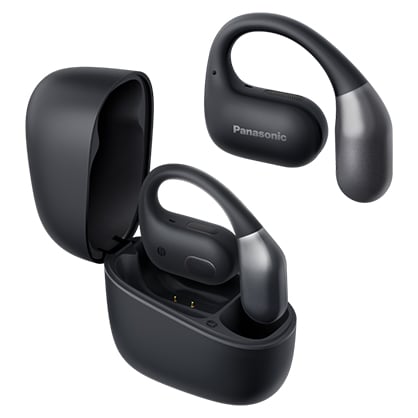 Best image for Panasonic RB-F10 Open-Ear True Wireless Earbuds - Black