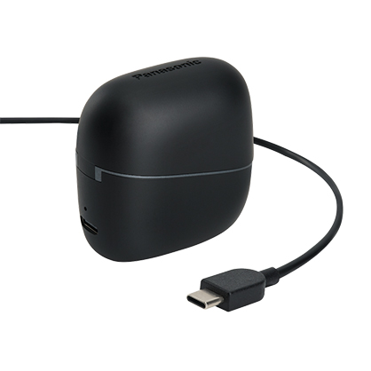 1025654_C.jpg - Panasonic RB-F10 Open-Ear True Wireless Earbuds - Black - Thumbnail 3