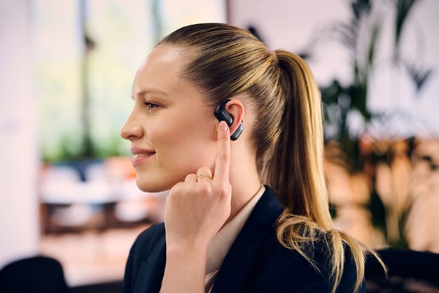 1025654_D.jpg - Panasonic RB-F10 Open-Ear True Wireless Earbuds - Black - Thumbnail 4