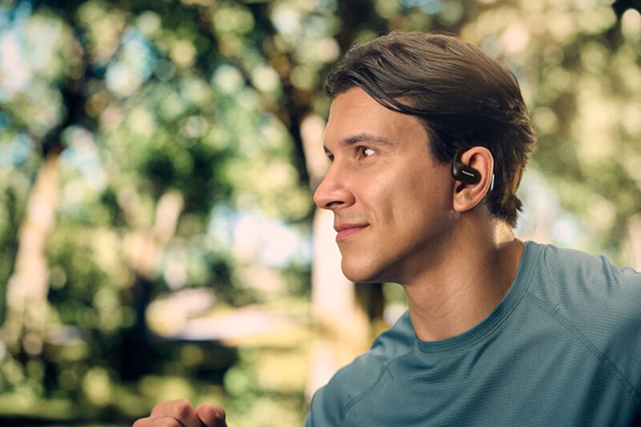 Panasonic RB-F10 Open-Ear True Wireless Earbuds - Black