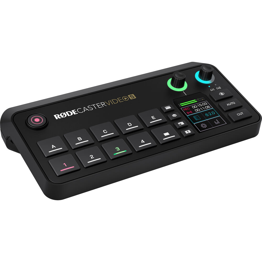 RODE RODECaster Video S All-in-One Audio/Video Console - Best Available Image