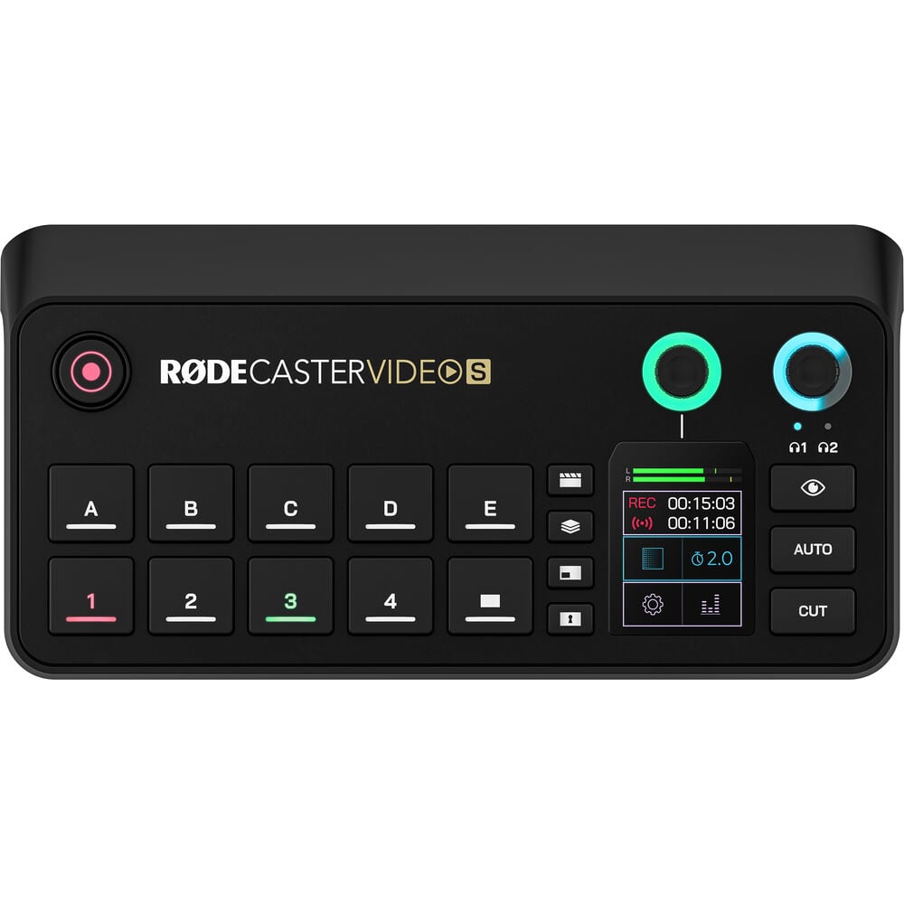 1025764_A.jpg - RODE RODECaster Video S All-in-One Audio/Video Console - Image 1