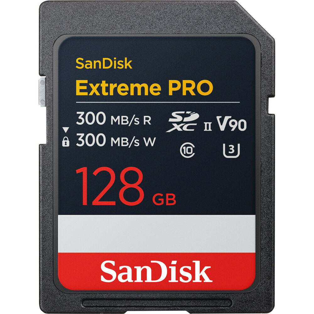 Best image for SanDisk 128GB Extreme PRO UHS-II SDXC V90 Memory Card