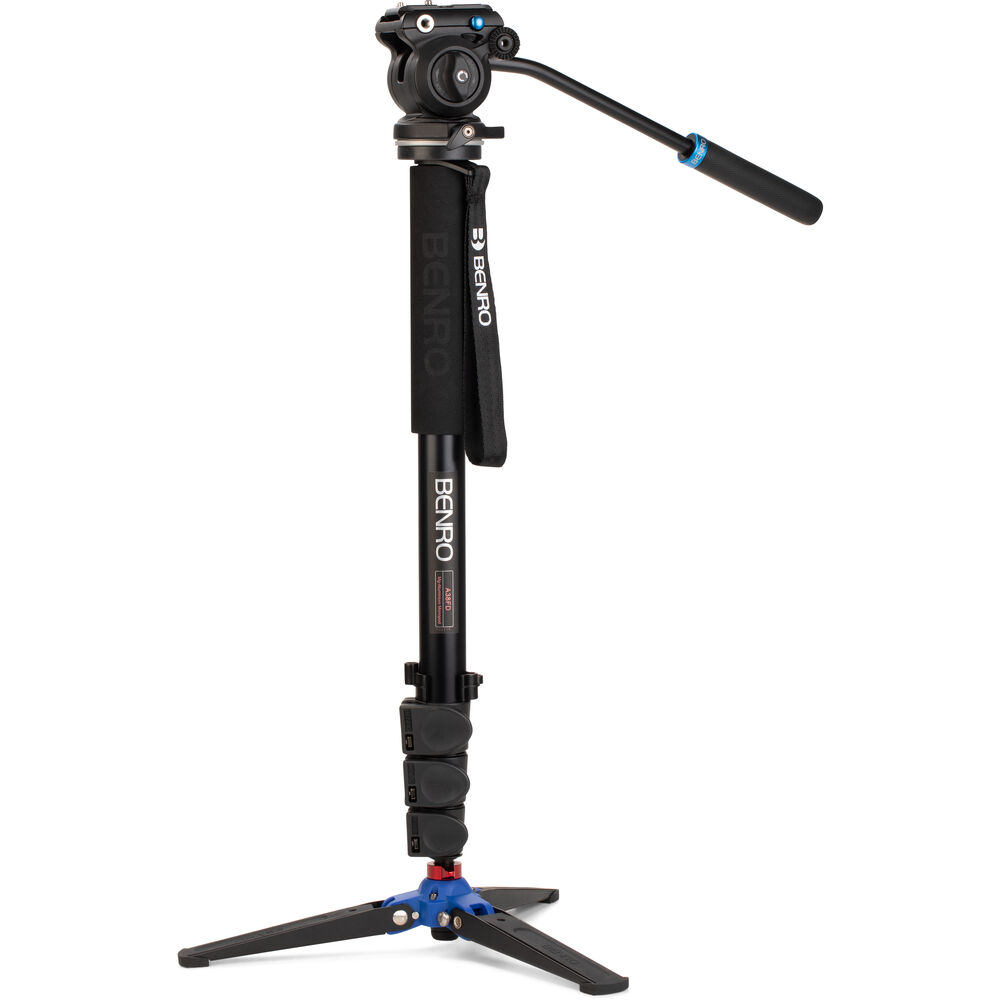 Best image for Benro Classic Video Monopod with S2 Pro Flat Base Fluid Video Head