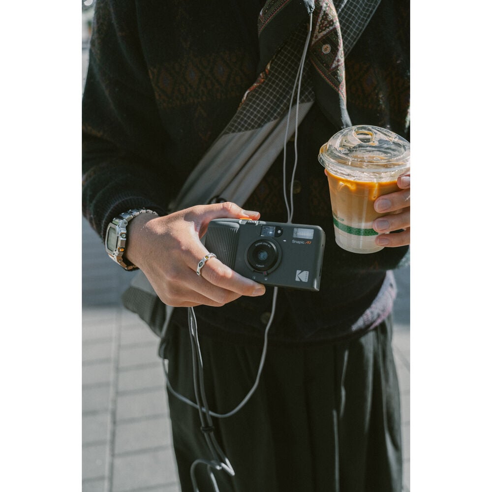 1026054_B.jpg - Kodak Snapic A1 35mm Film Camera (Rhino Grey) - Thumbnail 2