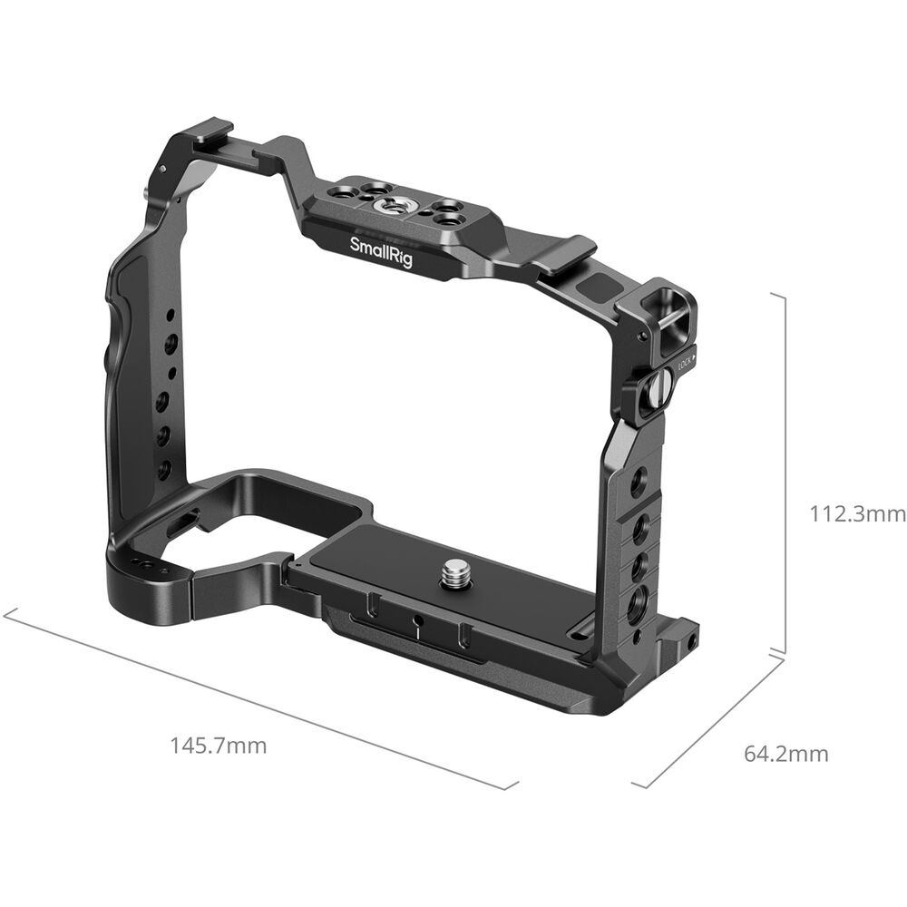 1026714_B.jpg - SmallRig HawkLock Quick Release Cage for Sony a7 V, a7R V  &  a7 IV 6024 - Image 2