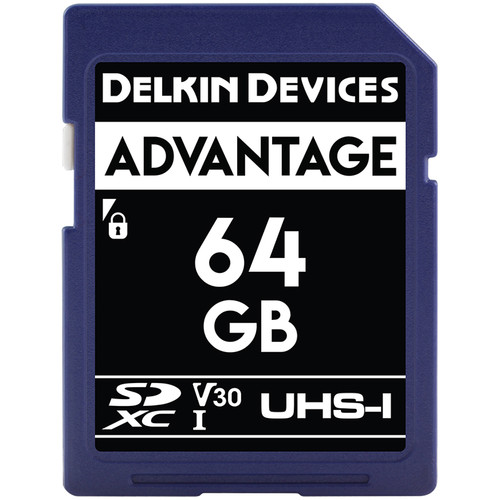 Best image for Delkin 64GB Advantage UHS-I SDXC Memory Card