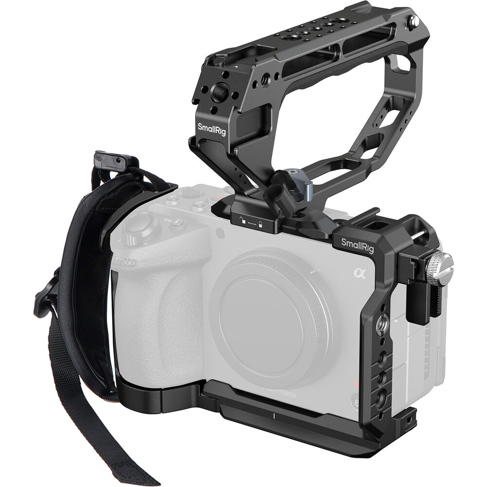 1026954.jpg - SmallRig HawkLock Handheld Cage Kit with D-Style Top Handle for Sony FX5 6778 - Thumbnail
