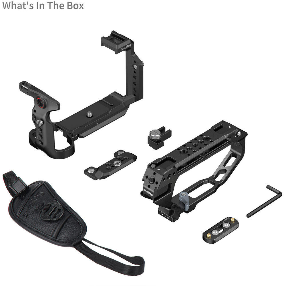 1026954_D.jpg - SmallRig HawkLock Handheld Cage Kit with D-Style Top Handle for Sony FX5 6778 - Image 4