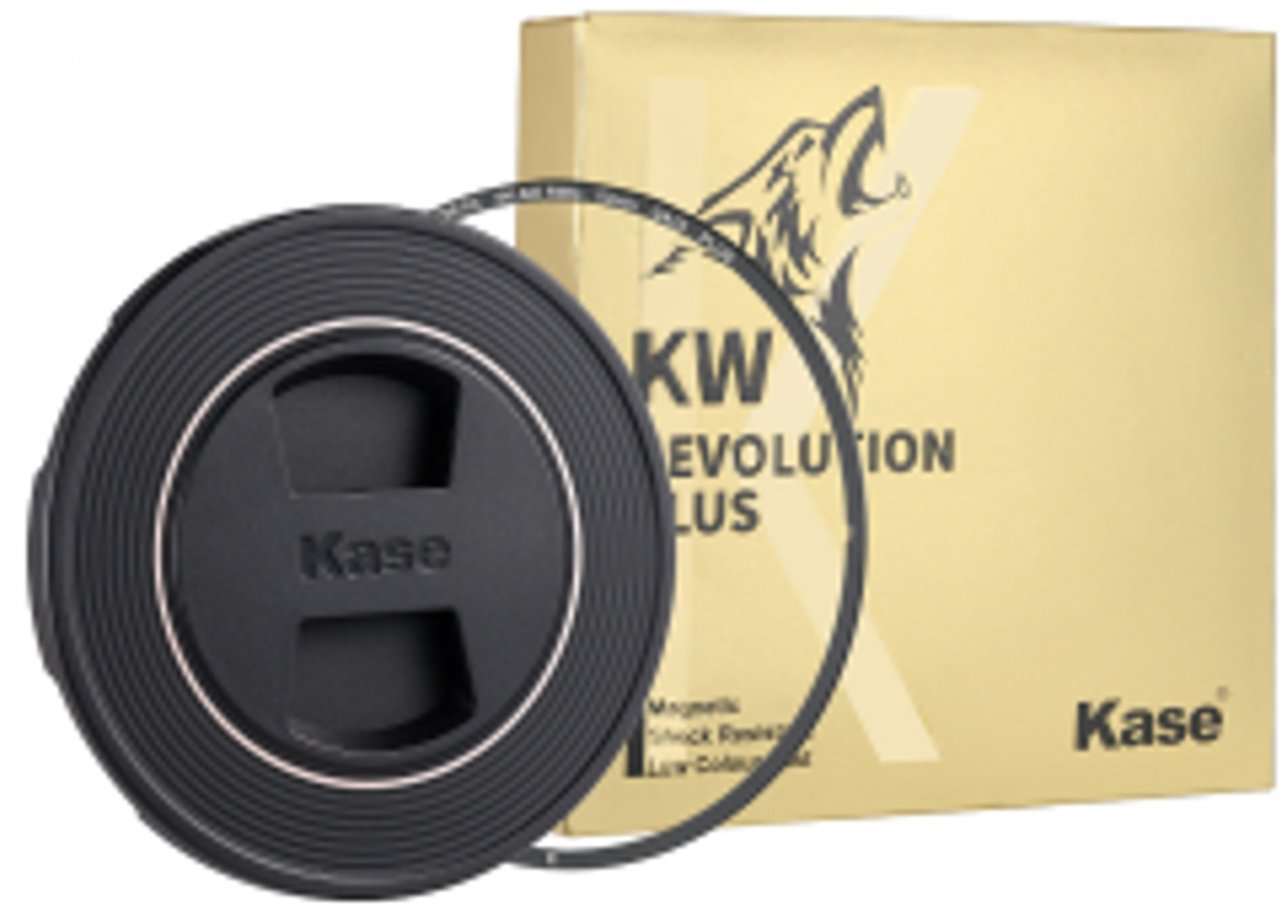Kase KW Revolution Plus Magnetic Lens Cap and Inlaid Ring (82mm) - Best Available Image